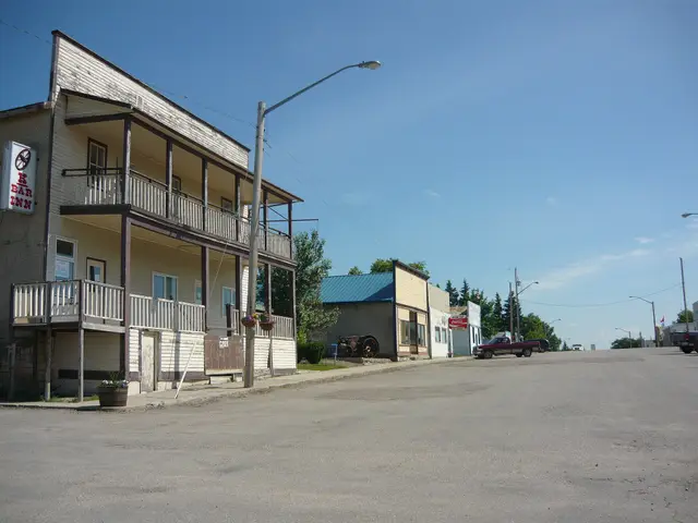 Main Street and the K Bar Inn